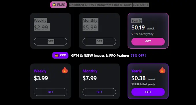 ChatUp AI Pricing