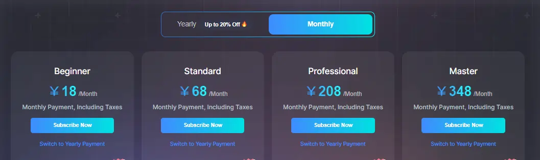 SeaArt.AI Pricing